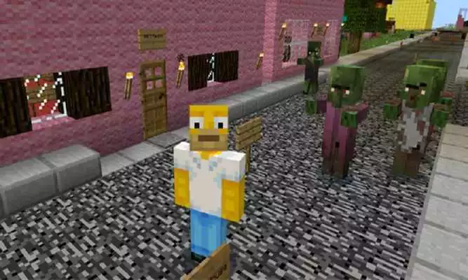 Play Map Simpson for MCPE