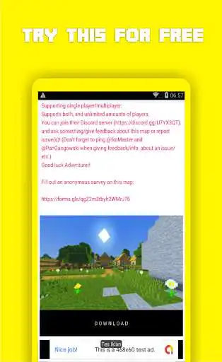 Play Maps Master 20 for Mcpe - Maps Craft as an online game Maps Master 20 for Mcpe - Maps Craft with UptoPlay