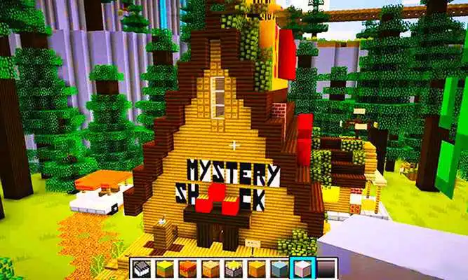 Play Maps, Mods Gravity Falls for Minecraft PE MCPE
