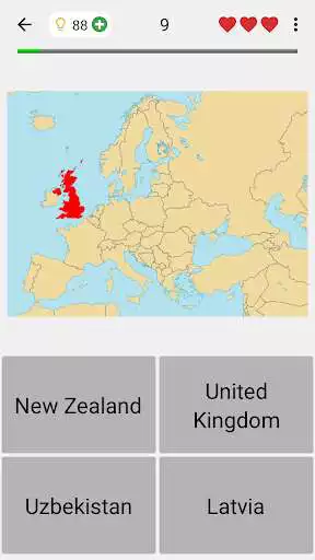 Play Maps of All Countries in the World: Geography Quiz  and enjoy Maps of All Countries in the World: Geography Quiz with UptoPlay