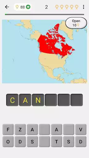 Play Maps of All Countries in the World: Geography Quiz as an online game Maps of All Countries in the World: Geography Quiz with UptoPlay