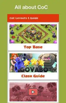 Play Maps of COC 2016