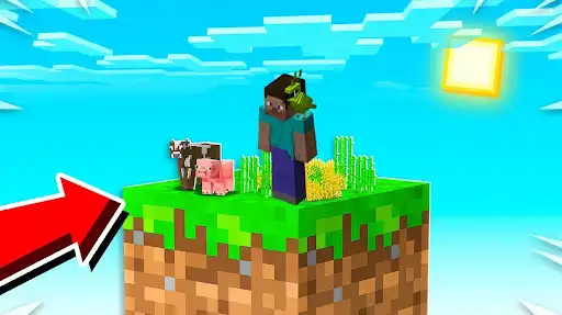 Play Maps One Block Addon for MCPE as an online game Maps One Block Addon for MCPE with UptoPlay