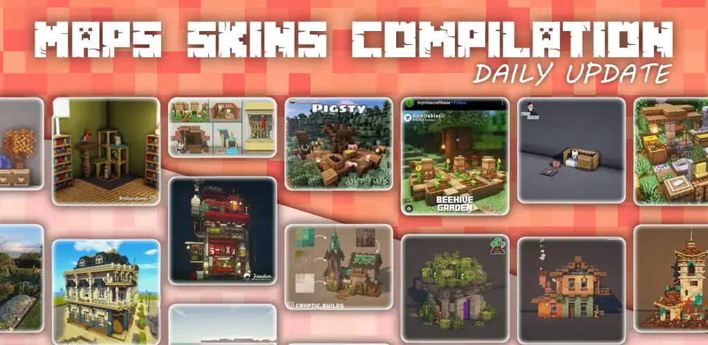 Play Maps  Skins for Minecraft PE as an online game Maps  Skins for Minecraft PE with UptoPlay