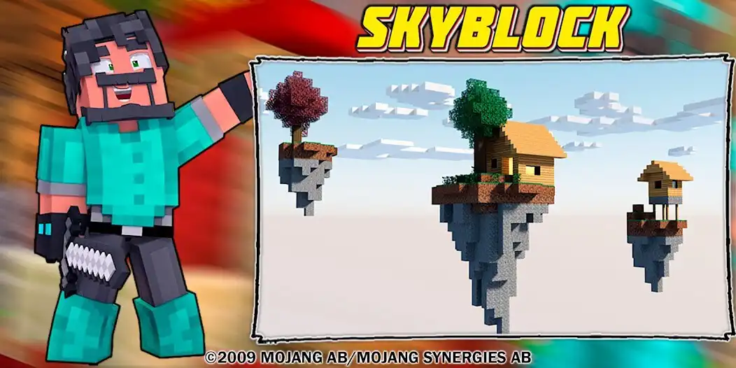 Play Maps Skyblock - Sky Battles  and enjoy Maps Skyblock - Sky Battles with UptoPlay