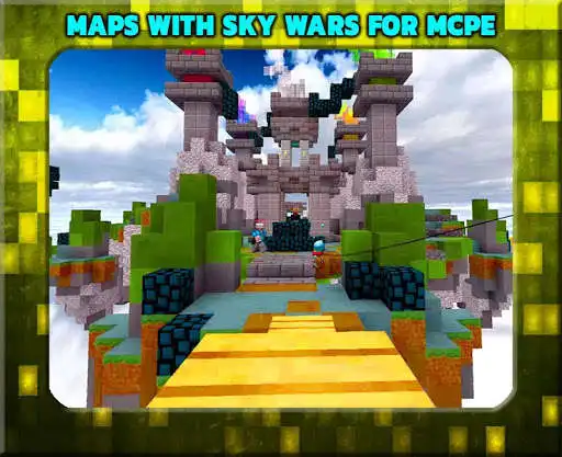 Play Maps SkyWars Mods as an online game Maps SkyWars Mods with UptoPlay
