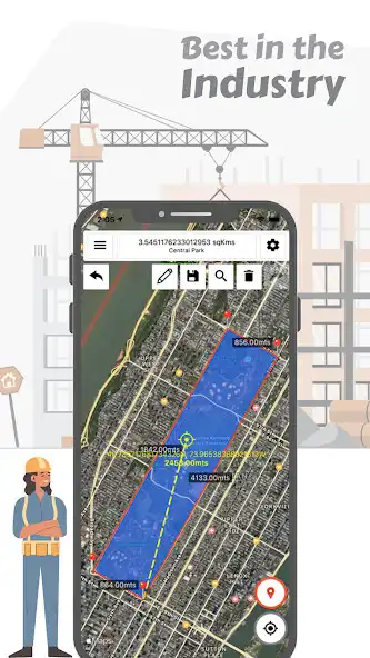 Play Mapulator - GPS Map Measure  and enjoy Mapulator - GPS Map Measure with UptoPlay