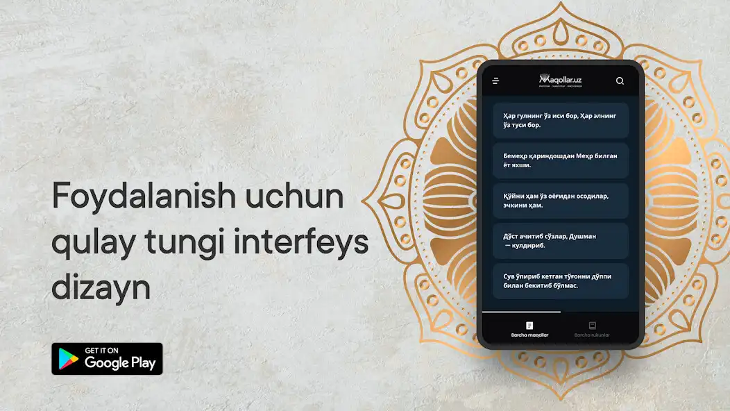 Play Maqollar.uz - ozbek maqollarining katta toplami as an online game Maqollar.uz - ozbek maqollarining katta toplami with UptoPlay