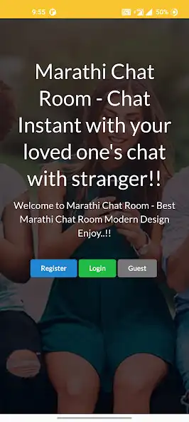 Play Marathi Chat Room - Dating App  and enjoy Marathi Chat Room - Dating App with UptoPlay