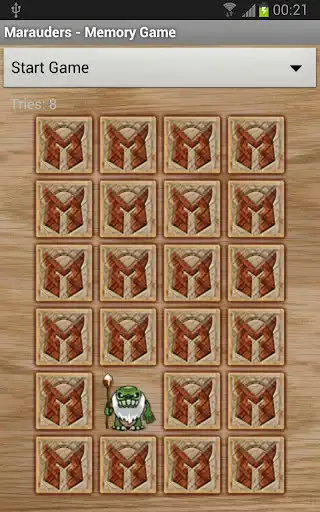 Play Marauders - Memory Game