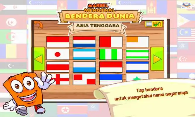 Play Marbel Belajar Bendera