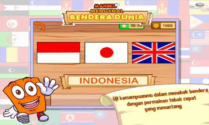 Play Marbel Belajar Bendera
