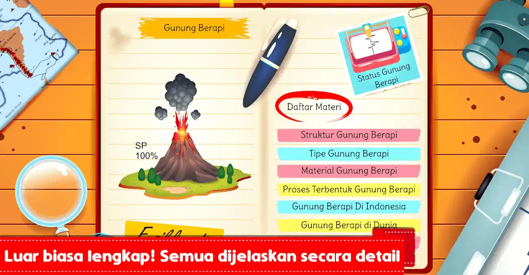 Play Marbel Gunung Berapi SD 4 as an online game Marbel Gunung Berapi SD 4 with UptoPlay