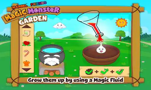 Play Marbel Monster Garden