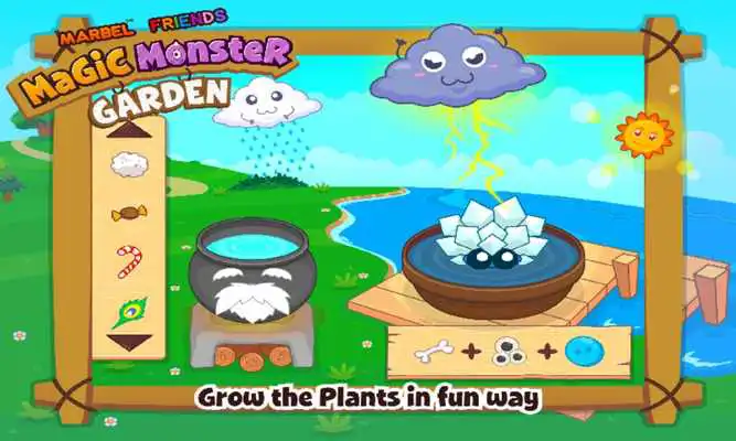 Play Marbel Monster Garden