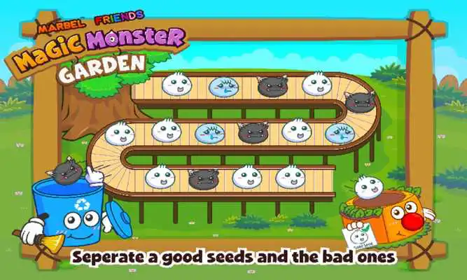 Play Marbel Monster Garden