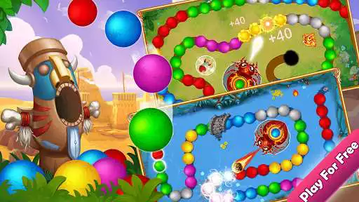 Play APK Marble Bubble Legend  and enjoy Marble Bubble Legend with UptoPlay com.marbleblast.shootergame