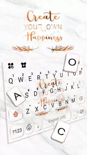 Play Marble Happiness Keyboard Background as an online game Marble Happiness Keyboard Background with UptoPlay