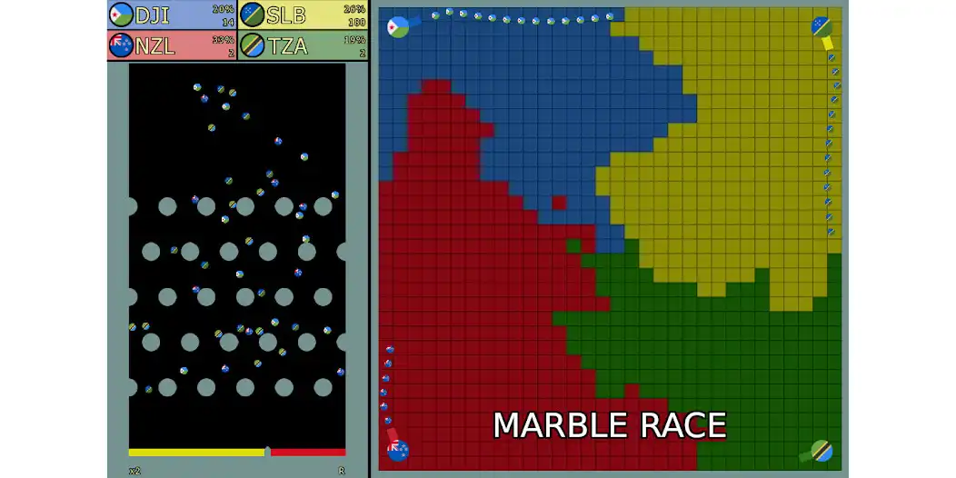 Play Marble Race and Country Wars  and enjoy Marble Race and Country Wars with UptoPlay
