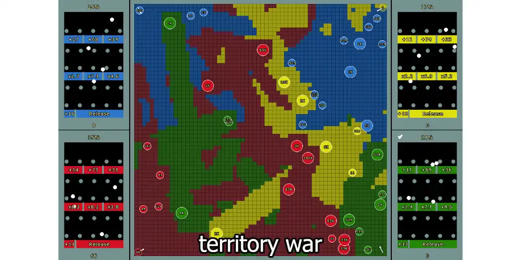 Play Marble Race and Territory War as an online game Marble Race and Territory War with UptoPlay