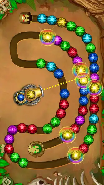 Play Marble Shooter - Lost Temple - Marble lines as an online game Marble Shooter - Lost Temple - Marble lines with UptoPlay