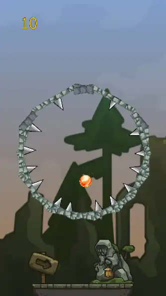 Play marble vs spikes as an online game marble vs spikes with UptoPlay