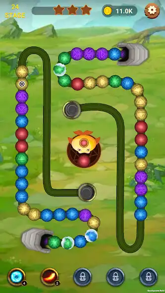 Play Marble Zumball as an online game Marble Zumball with UptoPlay