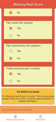 Play Marburg Score: Cardiology Coronary Heart Disease as an online game online Marburg Score: Cardiology Coronary Heart Disease with UptoPlay com.imedicalapps.coronaryarterydiseasemhsscore Play Marburg Score: Cardiology Coronary Heart Disease as an online game Marburg Score: Cardiology Coronary Heart Disease with UptoPlay