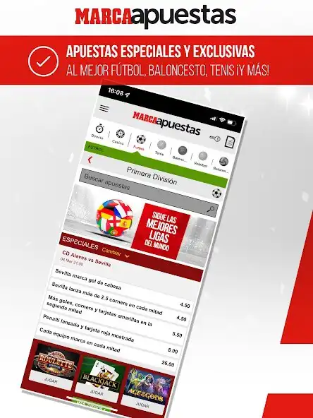 Play Marca Apuestas  and enjoy Marca Apuestas with UptoPlay