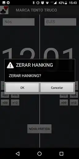 Play Marca Tento Truco  - Baralho e Carta