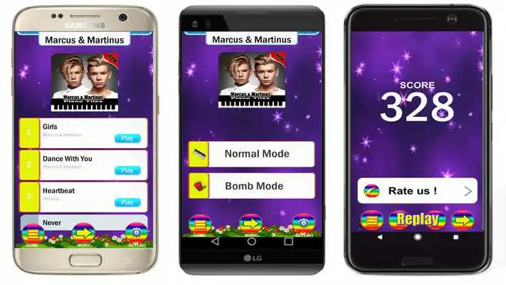 Play Marcus  Martinus Piano Game Tile