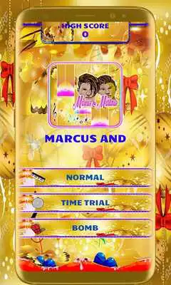 Play MARCUS MARTINUS Piano Tile Game