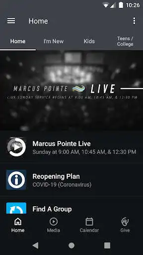Play APK Marcus Pointe Baptist Church  and enjoy Marcus Pointe Baptist Church with UptoPlay com.subsplash.thechurchapp.s_XTJKN7