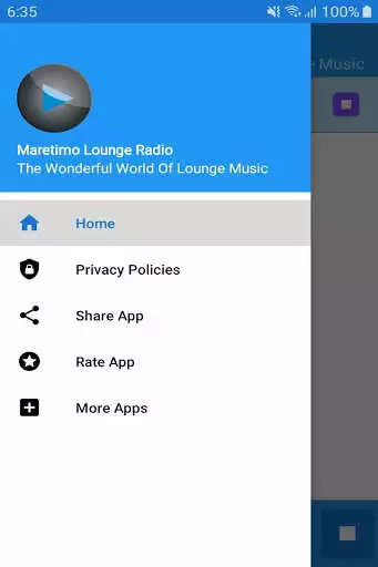 Play Maretimo Lounge Radio App as an online game Maretimo Lounge Radio App with UptoPlay