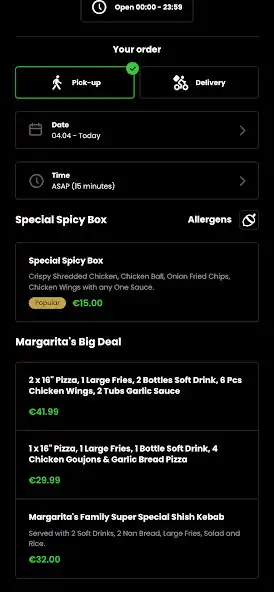 Play Margaritas Pizza Kebab as an online game Margaritas Pizza Kebab with UptoPlay