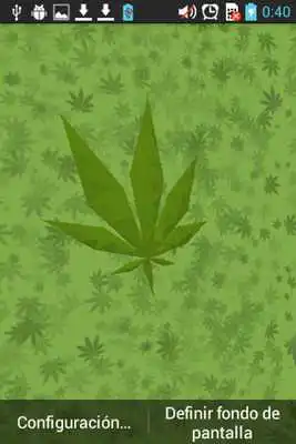Play Marihuana LowPoly 3D Live Wall