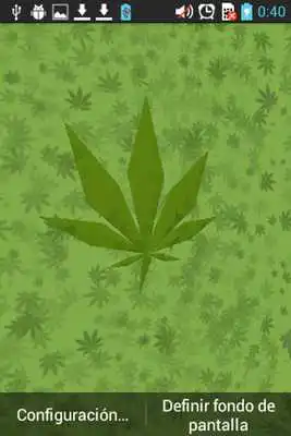 Play Marihuana LowPoly 3D Live Wall