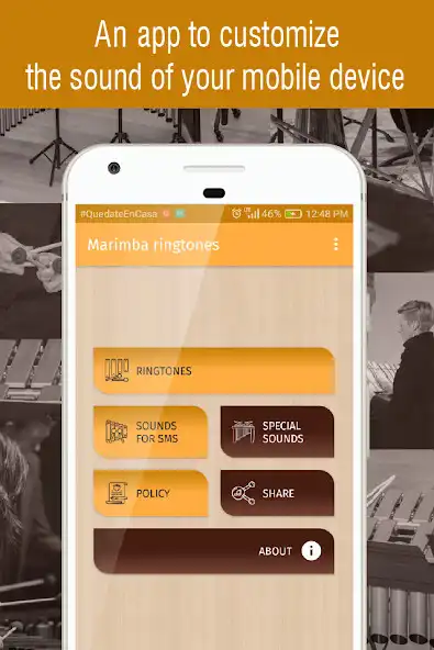 Play marimba ringtones for phone  and enjoy marimba ringtones for phone with UptoPlay