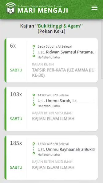 Play Mari Mengaji as an online game Mari Mengaji with UptoPlay