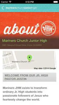 Play Mariners Church JHM App