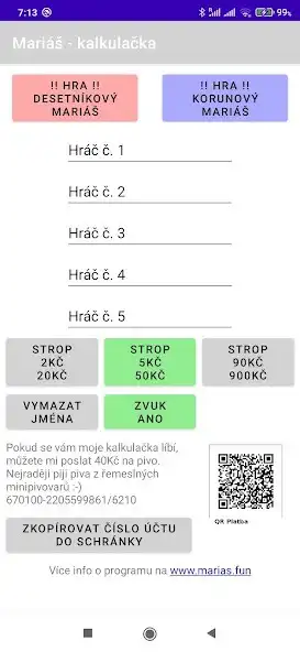 Play Mariášnická kalkulačka  and enjoy Mariášnická kalkulačka with UptoPlay