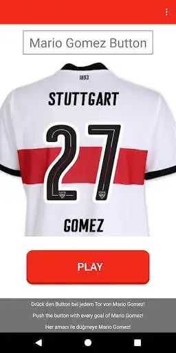 Play Mario Gomez Button as an online game Mario Gomez Button with UptoPlay