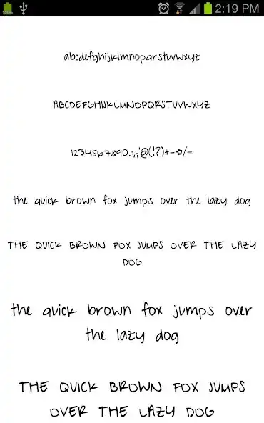 Play Marker Fonts for FlipFont  and enjoy Marker Fonts for FlipFont with UptoPlay