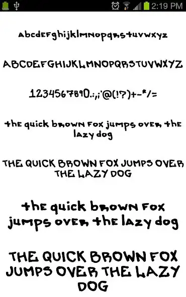 Play Marker Fonts for FlipFont as an online game Marker Fonts for FlipFont with UptoPlay