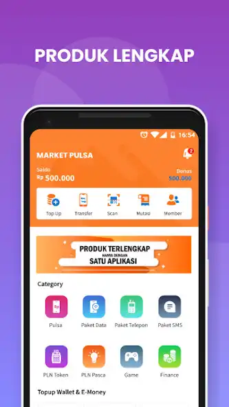 Play Market Pulsa  and enjoy Market Pulsa with UptoPlay