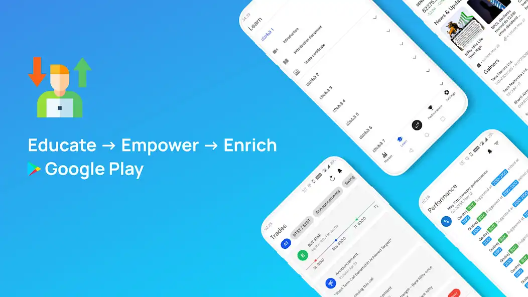 Play Market Updates - Educate, Empo  and enjoy Market Updates - Educate, Empo with UptoPlay