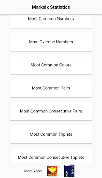 Play Mark Six Statistics  and enjoy Mark Six Statistics with UptoPlay