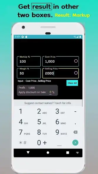 Play Markup Margin - Calculator as an online game Markup Margin - Calculator with UptoPlay