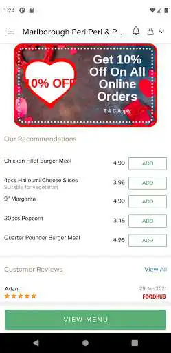 Play Marlborough Piri Piri & Pizza as an online game Marlborough Piri Piri & Pizza with UptoPlay
