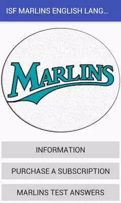 Play Marlins English test